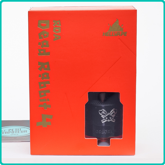 Packaging de l'Atomiseur Dead Rabbit 4 RDA Hellvape